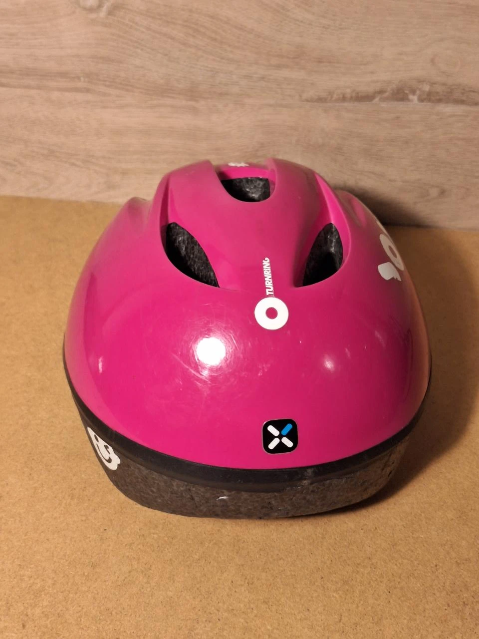 Casque vélo enfant B’TWIN – rose – taille 47-53 cm – photo 3
